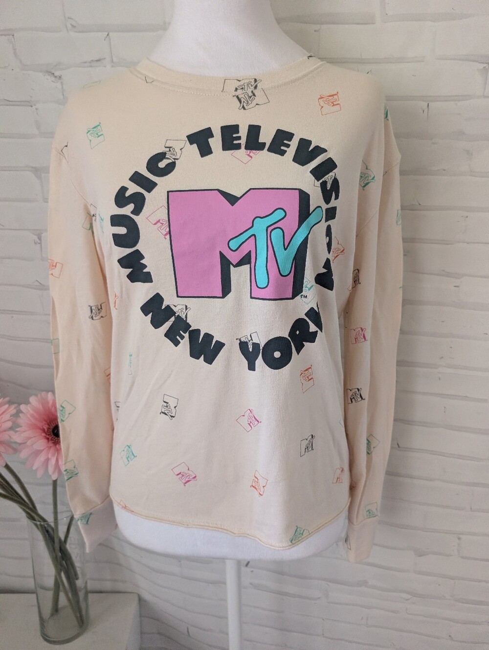 MTV Logo Long Sleeve Tee